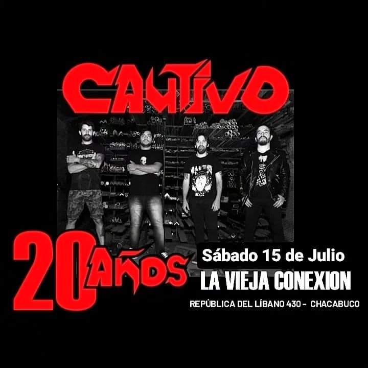 Cautivo dos d cadas de Heavy Metal Triunfo Rock